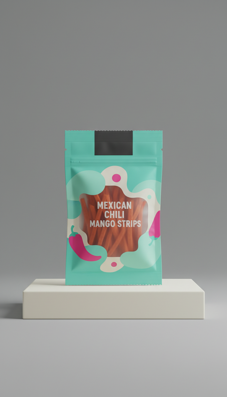 Mexican Chili Mango Strips Single Pack