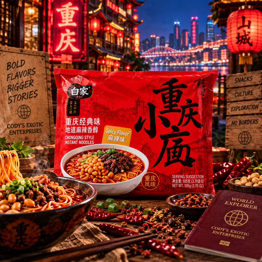 Chongqing Instant Noodles — Spicy Flavor (China)