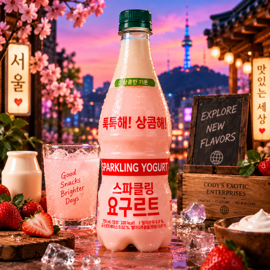 Sparkling Yogurt Soft Drink (South Korea)