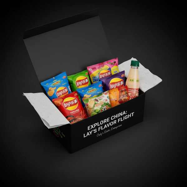 Explore China: Lay's Flavor Flight — all 7 Lay's China flavors in a premium box