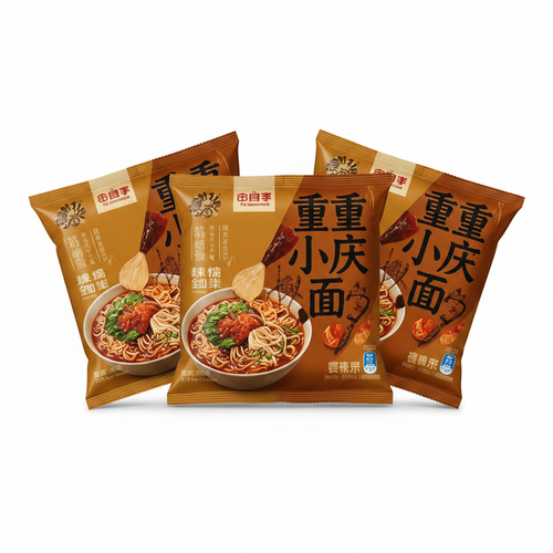 Chongqing Instant Noodles Second Variety 3-Pack — individual ramen packets